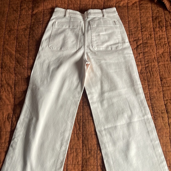 Everlane The Wide Leg Crop- Very Light Pink - Picture 5 of 10